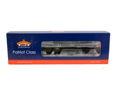 Bachmann: A boxed Bachmann OO gauge, 31-210 Patriot 45503 'The Royal Leicestershire Regiment' BR Green Early Emblem.