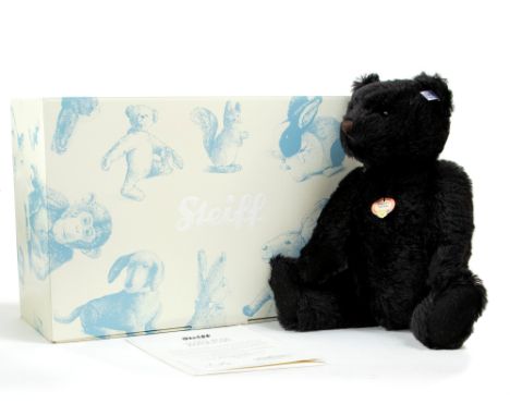 Steiff: A boxed Steiff 1961 Replica teddy bear, 43cm height, limited edition, no. 169/1961, 408366, working growler, with cer