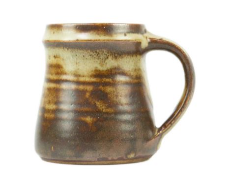 David LEACH (1911-2005) A Lowerdown Pottery Mug  Stoneware, impressed Lowerdown Pottery seal to base, height 12cm.