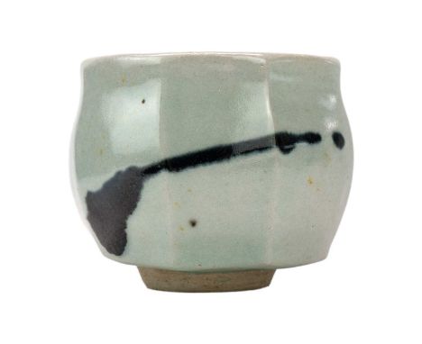 Joanna WASON (1946) Tea Bowl  Stoneware, impressed personal and Leach Pottery seals to base, height 8cm.