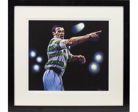 * PETER HOWSON (SCOTTISH b 1958), KEANE photographic print, signed, titled and numbered 33/1000 33cm x 38cm Mounted, framed a