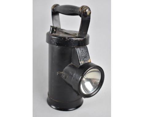A Seag of Barnsley Miner's Inspection Lamp in Black 