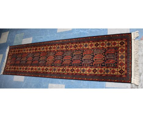 A Nice Quality Patterned Runner, 250x66cms 