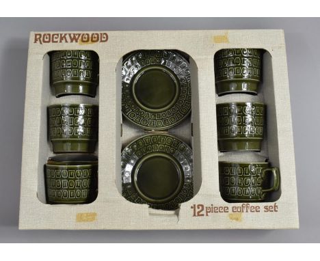 A 1970's Tams Rockwood Twelve Piece Coffee set in original box. 