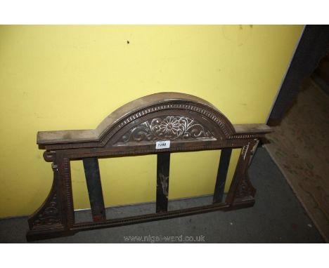 A French cast iron Mirror Frame