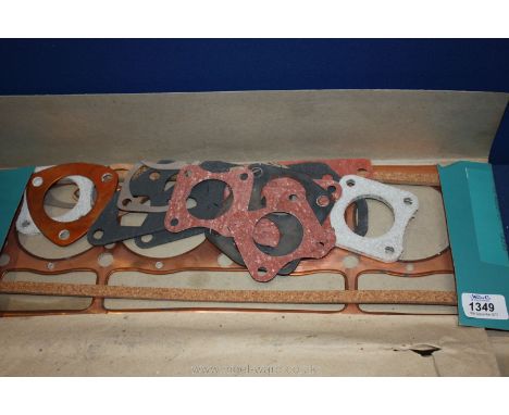 A new old stock Cylinder Head set ref. no. CE330 Gasket Set for Triumph 4 (2138cc engine) TR4 1961-1965, TR4A 1965-67