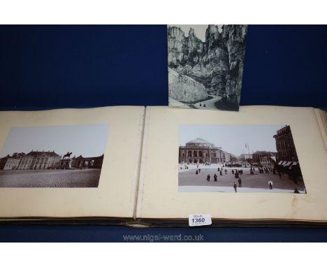 An Album of old Victorian Photographs including Architectural, Cheddar Gorge, etc.