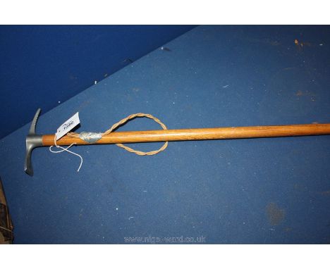 An Italian mountain climber's Ice Axe