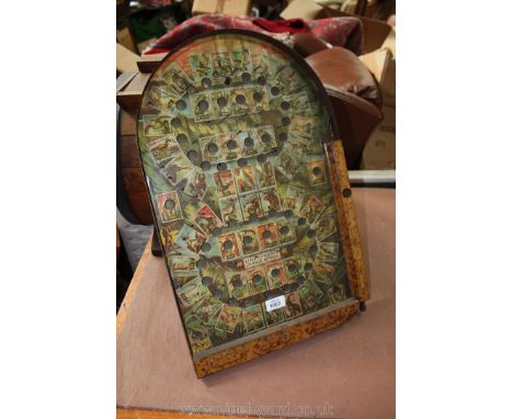 A Lindstrom's Jungle Africa Bagatelle Board 