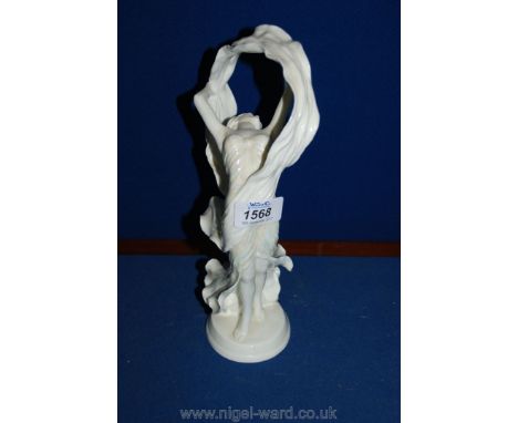 A Royal Worcester figurine 'Spirit of the Dance', 10" tall