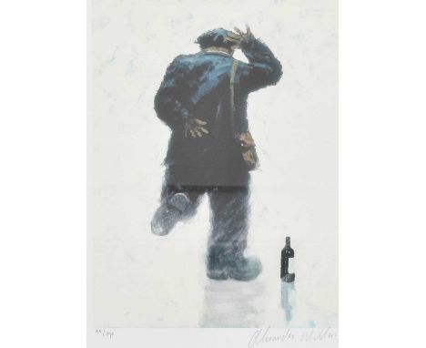 Alexander Miller"Bring Me Laughter"Signed, and numbered 88-395, giclee print, sold together with the certificate of authentic