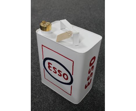 An Esso oil can