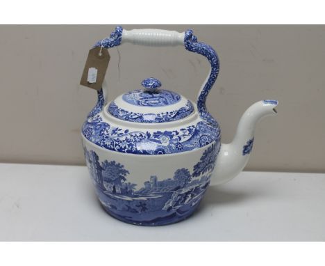 A large Copeland Spode Italian china teapot 