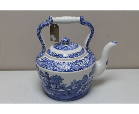 A large Copeland Spode Italian china teapot 