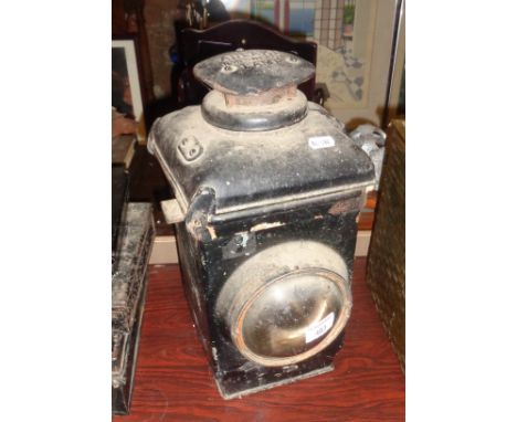 The Adlake Non-Sweating British Railway lamp or lantern