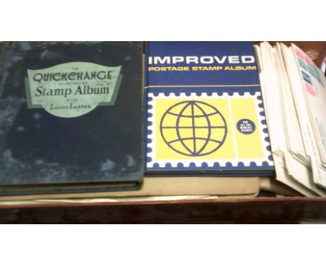 Vintage family estate collection in a small leather suitcase, albums cover,(1000's) good sorting lot