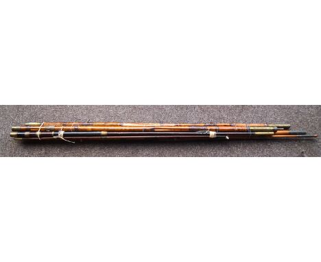 Three vintage coarse fishing rods