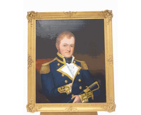 English School, 19th century
Portrait of Captain Thomas Tanner
Oil on canvas
75cm x 63cm