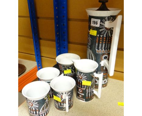 PORTMEIRION 'MAGIC CITY' PART COFFEE SET