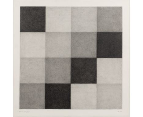 Alan Reynolds (1926-2014)Modular Study (11), 1983signed with initials, titled, and dated in pencil (in the margin)pencil on p