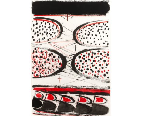 Terry Frost (1915-2003)La Soltera En Misa (The Spinster at Mass), 1989printer's proof, signed and inscribed in pencil (in the