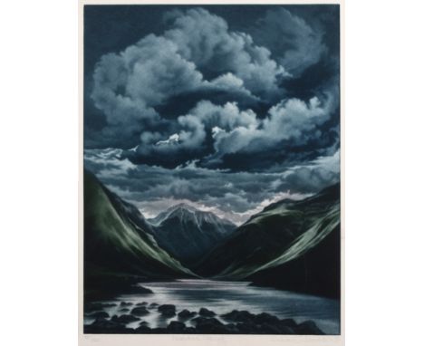 Susan Jameson (b.1944)Wasdale Head55/120, signed, titled, and numbered in pencil (in the margin)etching and aquatint62 x 53cm