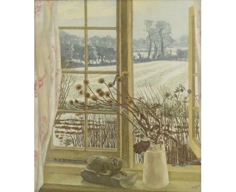 John Northcote Nash (1893-1977)A Window in Buckssigned (in the print)colour print54 x 45cm.
