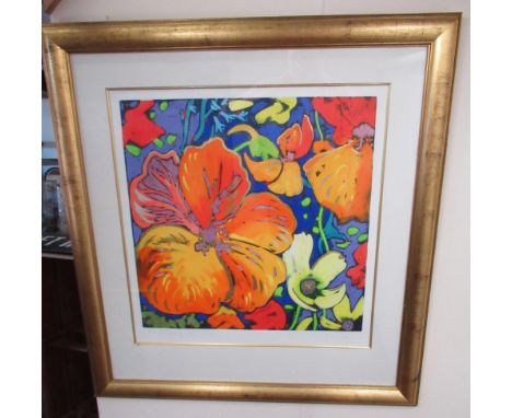Simon Bull (British Contemporary); 'All I Need is You' ltd.ed colour print 5/350, signed, titled and numbered in pencil, 90cm