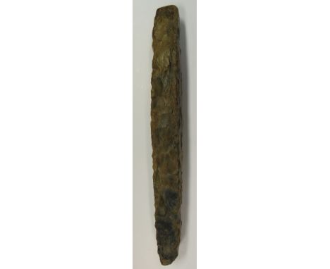 A NEOLITHIC PERIOD CHISEL, SCANDINAVIAN, CIRCA 2500 BC 14.2 cm; 5 5/8 in