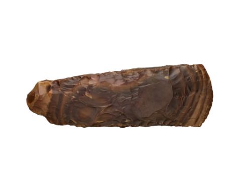 A NEOLITHIC PERIOD PREFORM TO AN AXE HEAD, SCANDINAVIAN, CIRCA 2500 BC 19.8 cm; 7 7/8 in Provenance Stated to have been found