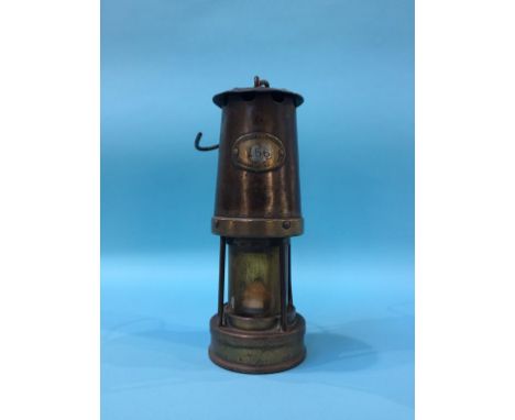 A Patterson Lamps Limited of Gateshead Miners lamp
