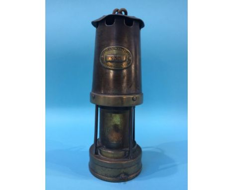 A Patterson Lamps Limited of Gateshead Miners lamp