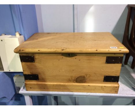 A small pine trunk, 59cm wide