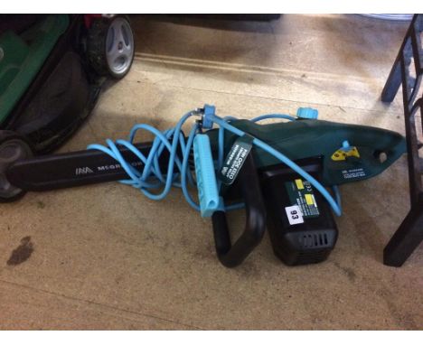 An electric chainsaw