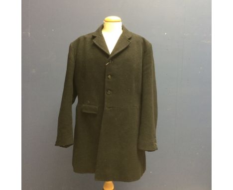 Gents black hunting coat 
