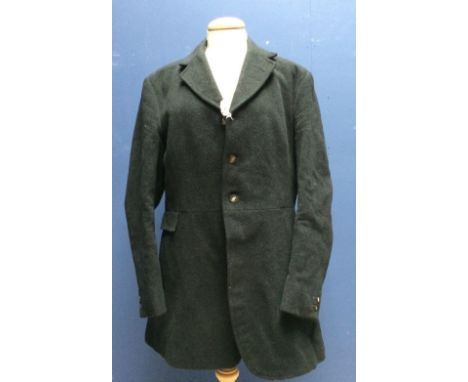 Gents black hunt coat, Bernard Weatherill, Saville Row, London, Fernie hunt buttons 