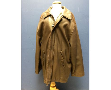 Timberland gents leather shooting coat size XL 