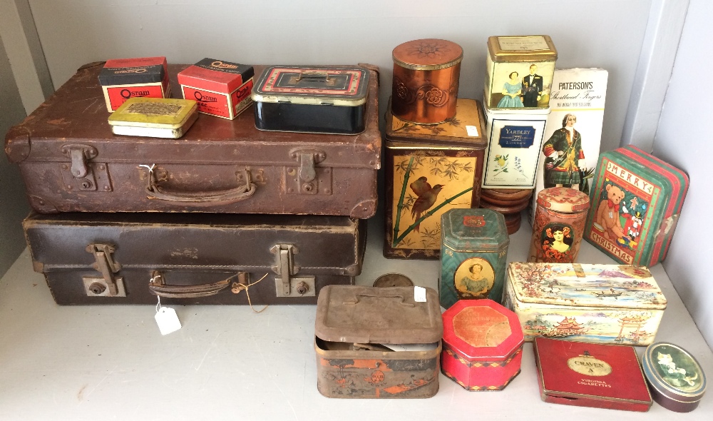 1950s suitcases