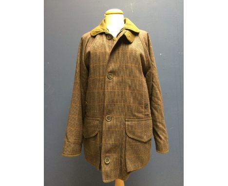 Holland &amp; Holland tweed shooting coat size XS 