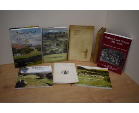 Local History. Sedbergh School and related. Includes: Ainslie, R. St. John - Sedbergh School Songs. Leeds: Richard Jackson, 1
