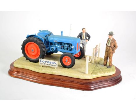 Border Fine Arts 'A Major Decision' (Fordson Major E1ADDN Tractor), model No. JH92 by Ray Ayres, limited edition 688/1500, on