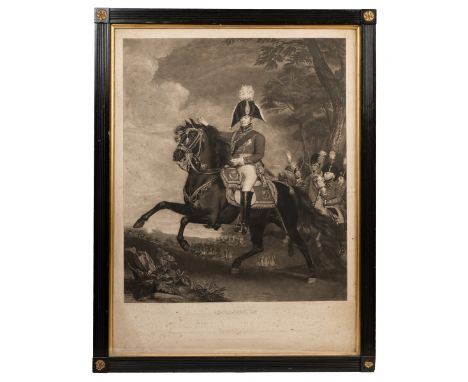 A collection of three 19th century prints The first Charles Turner after John Singleton Copley, His Royal Highness The Prince
