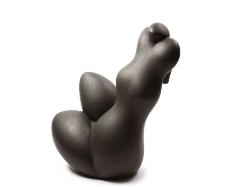 BALTASAR LOBO (Cerecinos de Campos, Zamora, 1910 - Paris, 1993)."Au Soleil", 1970.Bronze, copy E.A.Susse Paris Foundry.Signed