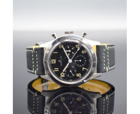 BREITLING AVI Schaltradchronograph Referenz 765 1953 Re-Edition,  Handaufzug, Schweiz um 2021, auf 1953 Stück limitiertes Son