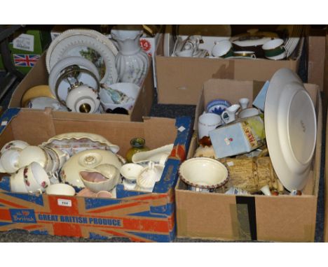 Ceramics - a Royal Ascot bone china tea service;  other tea ware; Poole tea ware; etc (3 boxes )