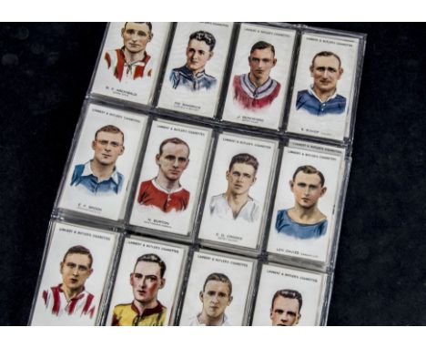 Cigarette Cards, Football, Lambert & Butler's Footballers 1930-31, (gd)