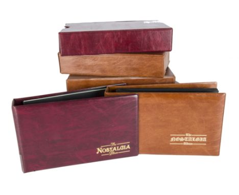 Cigarette Albums,  Fourteen modern ring binder albums complete with outer covers (vg)