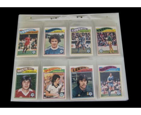 Trade Cards, Football, Topps Chewing Gum, Footballers (orange back)(X396)(vg)