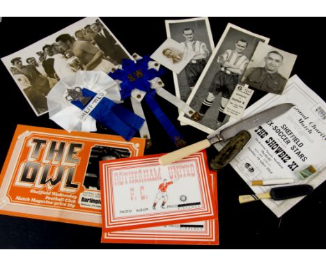 Sheffield Wednesday FC, Invitations for Mark Hooper  in celebration of the club's fifth appearance in the FA cup final 1966, 