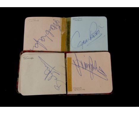 Football, autographs approximately fifty mainly West Ham players from the 1970s including Ron Greenwood, Billy Bonds, Frank L